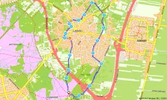 Route in Noord-Holland