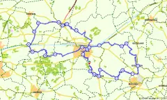 Route in Gelderland