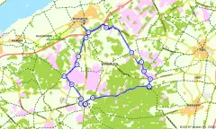 Route in Gelderland