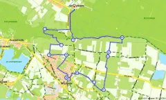 Route in het buitenland