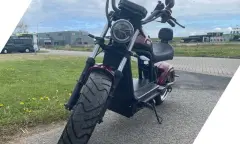 Heerlijk scooter rijden op Texel