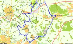 Route in Overijssel