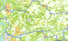 Route in Gelderland