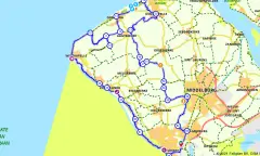 Route in Zeeland