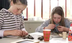 Braakballen pluizen op de Sint-Pietersberg