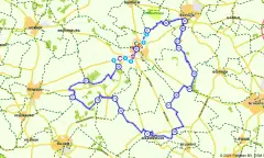 Route in Gelderland