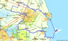 Route in Noord-Holland