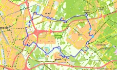 Route in Utrecht