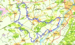 Route in Limburg