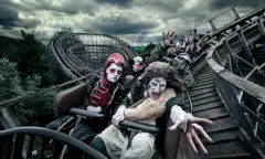Walibi Fright Nights Achtbaan