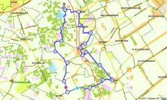 Route in Drenthe