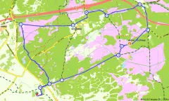 Route in Gelderland