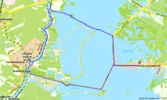 Route in Noord-Holland