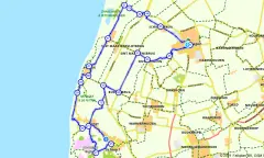 Route in Noord-Holland