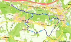 Route in Limburg