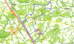 Route in Limburg