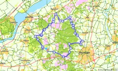 Route in Gelderland