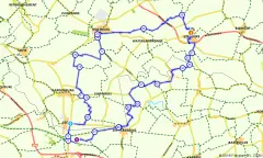 Route in Zeeland