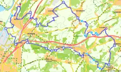 Route in Limburg