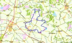 Route in Drenthe