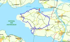 Route in Zeeland