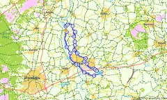 Route in Gelderland