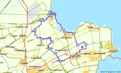 Route in Noord-Holland