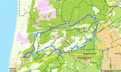 Route in Noor-Holland