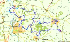 Route in Gelderland