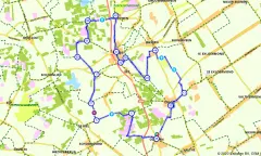 Route in Drenthe