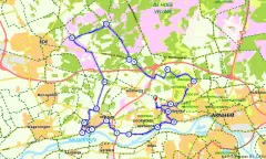 Route in Gelderland