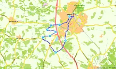 Route in Gelderland