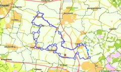 Route in Gelderland