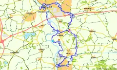 Route in Gelderland