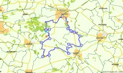 Route in Gelderland