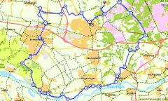 Route in Gelderland