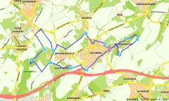 Route in Limburg