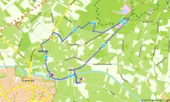 Route in Gelderland