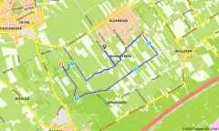 Route in Gelderland