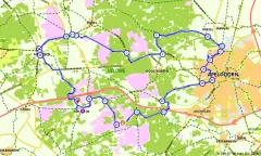 Route in Gelderland