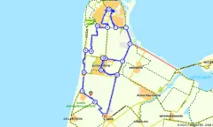 Route in Noord-Holland