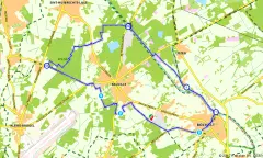 Route in Limburg