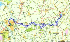 Route in Overijssel