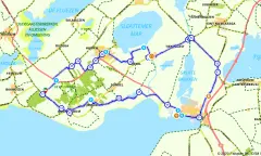 Route in Friesland