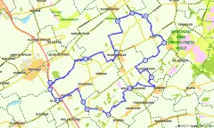 Route in Friesland