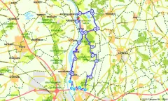 Route in Limburg