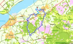 Route in Gelderland