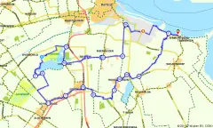 Route in Groningen