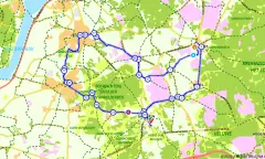 Route in Gelderland