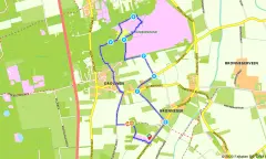 Route in Drenthe